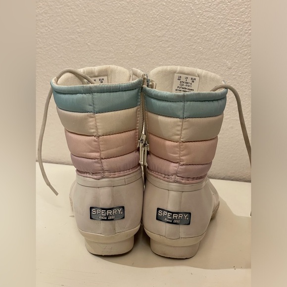 SPERRY TOP-SIDER® Saltwater Water Resistant‎ Boots Size 4 M - Picture 7 of 12